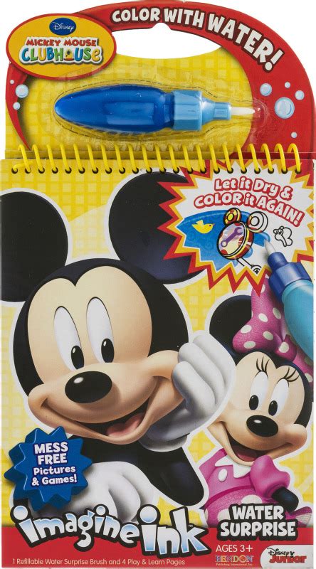 Imagine Ink Disney Mickey Mouse Clubhouse Water Surprise Mess Free