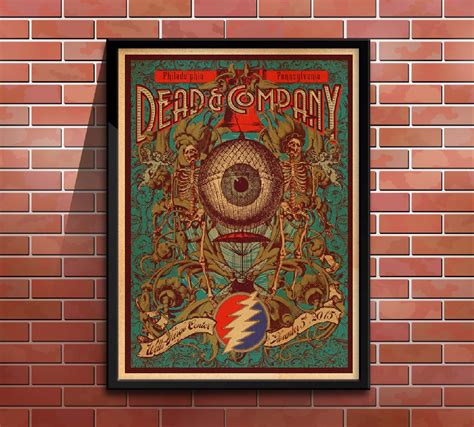 Grateful Dead Poster vintage poster coffee bar vintage poster | Etsy