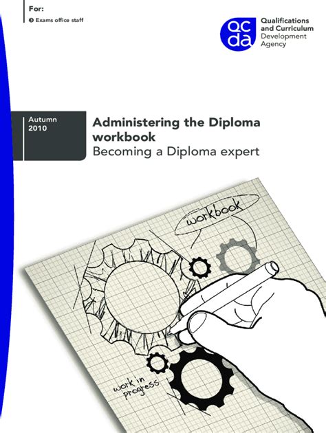 Fillable Online Dera Ioe Ac Administering The Diploma Workbook