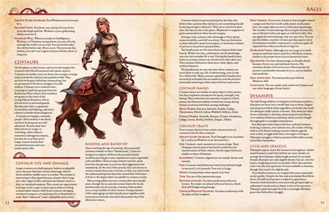 Check Out The Centaur PC Race From The 5E Midgard Campaign Setting!