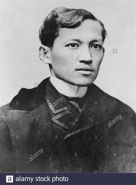 Portrait Of Jose Rizal 1861 1896 Filipino Revolutionist And