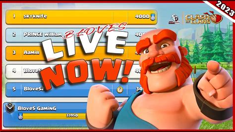 Coc Live Clan Game In Clash Of Clan Live Base Visiting And Tips Clash Of Clans Live