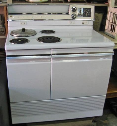 Vintage 1950s Hotpoint Automatic Electric Range Vintage Stoves