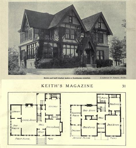 Vintage House Plans for American Mansions