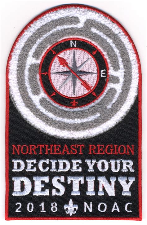 Northeast Region Order Of The Arrow Patches