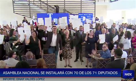 Asamblea Nacional Se Instalará Con 70 De Los 71 Diputados Electos