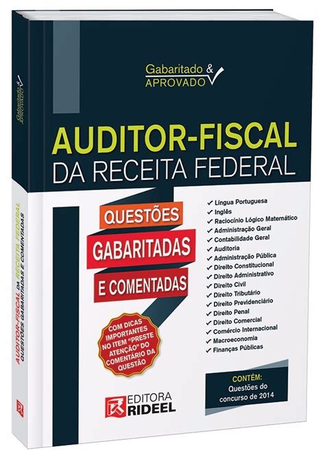 Auditor Fiscal Da Receita Federal Gabaritado E Aprovado R 63 92 Em