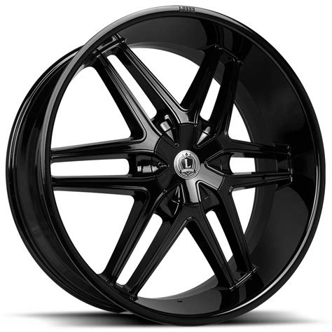 Luxxx Alloys Wheels Lux Gloss Black Rims Lux