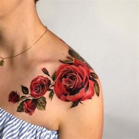 39 Fantásticas tatuagens femininas no ombro 123 Tatuagens