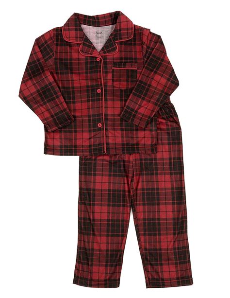 Leveret Leveret Kids Pajamas Flannel Pajamas Boys And Girls 2 Piece