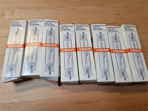 8 Stk. Osram Powerstar HQI-TS 150W/NDL | Kaufen auf Ricardo