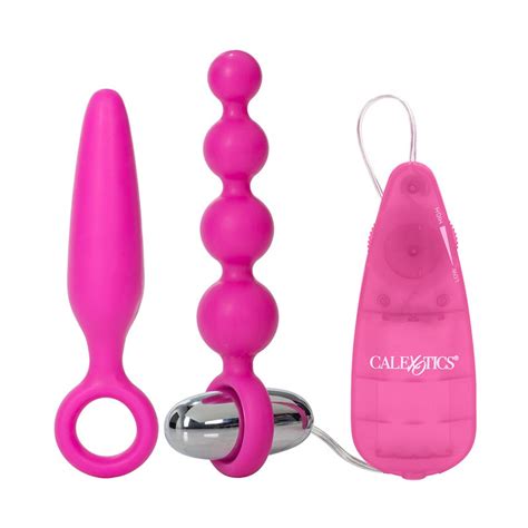 Booty Vibro Kit Anal Rosa