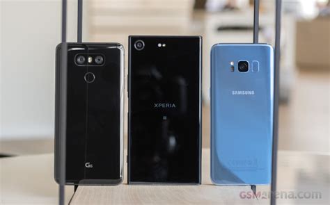 LG G6 Vs Galaxy S8 Vs Xperia XZ Premium Three S A Company Performance