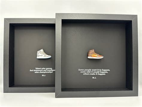 Framed D Sneaker Air Jordan Retro High Wood Catawiki