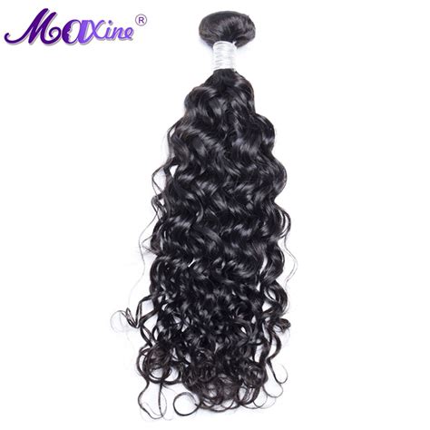 MAXINE HAIR Brazilian Water Wave Hair Bundle 1 Piece 100g Human Hair