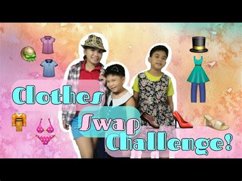 Clothes Swap Challenge!!! - YouTube