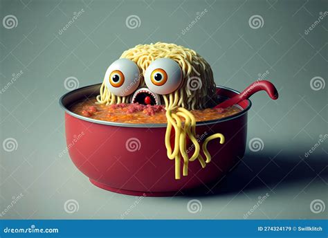 Cute Pasta Characters Emoji Funny Noodle Personages Italian Wheat Food Kawaii Macaroni Mascots