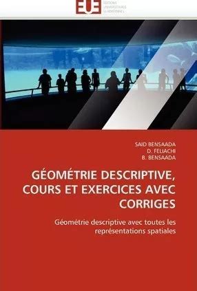 G Om Trie Descriptive Cours Et Exercices Avec Corriges