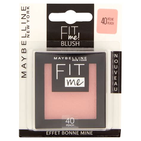 Maybelline Fit Me Blush Bl 40 Peach Carrefour