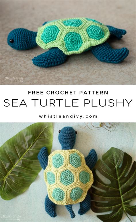 Crochet Sea Turtle Pattern