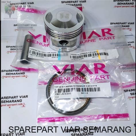 Jual Piston Set Viar Karya 150 Os 50 Lama Piston Kit Set Cros 150