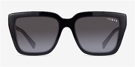 Vogue Eyewear VO5575SB - Square Black Frame Sunglasses For Women ...