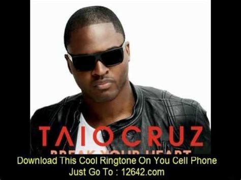 Taio Cruz Break Your Heart Lyrics Youtube