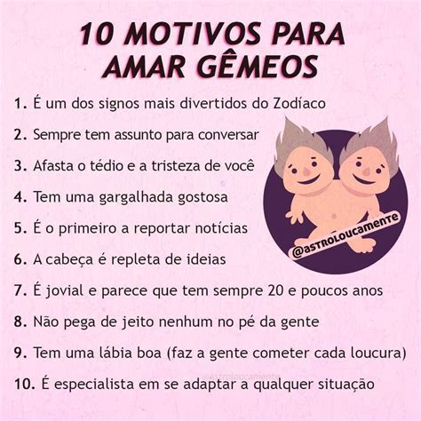 10 Motivos Para Amar Gêmeos 😍♊ Beijos Da Maria Talismã 🔮