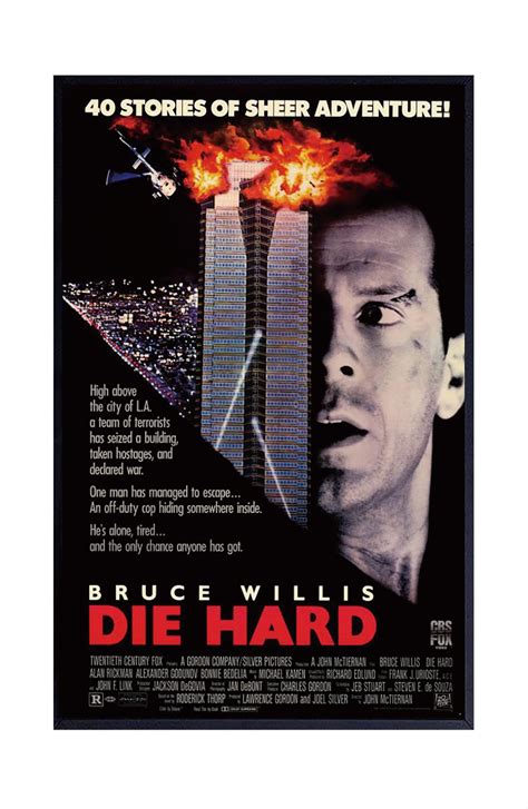 Una Hoja De Die Hard Nuevo Póster De Skyscraper Con Dwayne Johnson