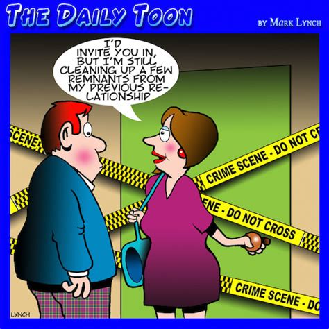 Crime Scene By Toons Love Cartoon Toonpool