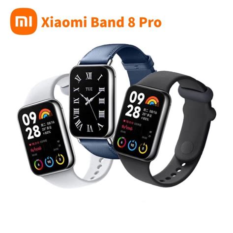 New Xiaomi Mi Band 8 Pro Smart Bracelet 6 Color AMOLED Screen Blood