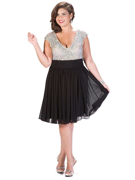 Plus Size Homecoming Party Dress With Bling Walmart