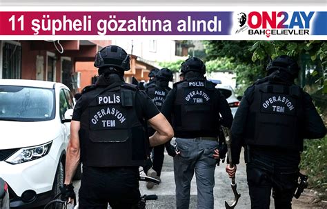 Bahçelievler ve 4 ilçede tarihi eser kaçakçılığı operasyonu ON2AY