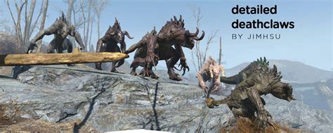 Detailed Deathclaws At Fallout 4 Nexus Mods And Community