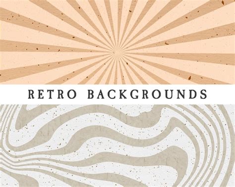 Retro Groovy Hippie Textures Backgrounds Textures Ft Retro And Wavy