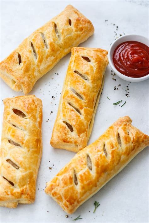 Puff Pastry Sausage Rolls Recipe