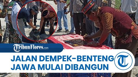 Gunakan Dana Inpres Janda Jalan Dampek Benteng Jawa Manggarai