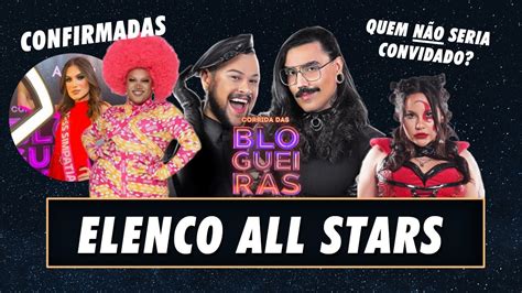 CORRIDA DAS BLOGUEIRAS ALL STARS Montei O Elenco Perfeito YouTube