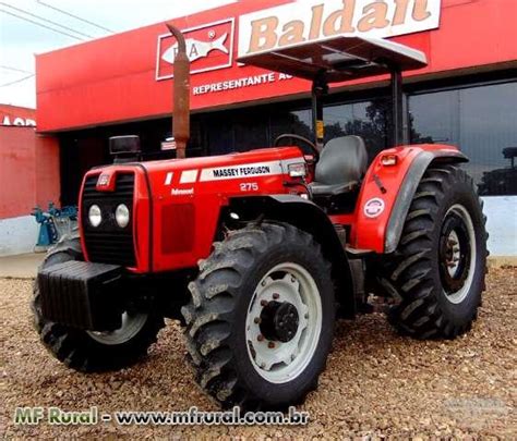 Trator Massey Ferguson 275 Advanced 4X4 Ano 07 em Saltinho SP à 176048