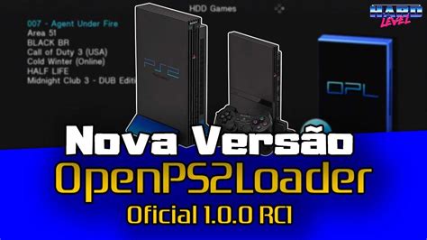 Open PS2 Loader OPL OFICIAL 1 0 0 RC1 Nova versão Conheças as