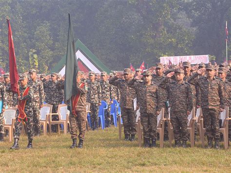 नेपाल भारत संयुक्त सैन्य अभ्यास शुरु प्रशासन