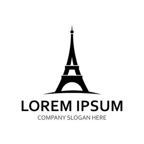 Premium Vector Paris Eiffel Tower Logo