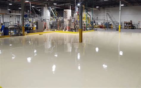 Manufacturing Facility Epoxy Flooring Advance Industrial Coatings