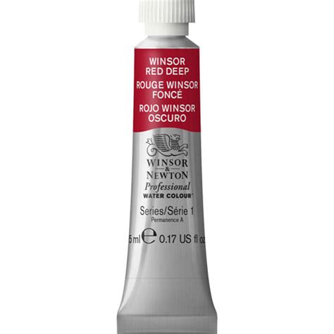 Pintura Acuarela Artist 5ML S 1 Rojo Winsor Oscuro Papelería Lumen