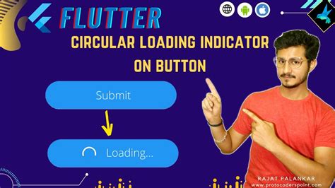 Flutter Button Loading Progress Indicator Flutter Basic Tutorial