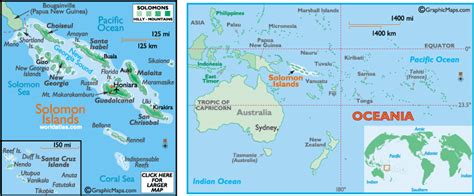 Solomon Islands Map