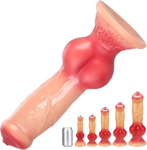 Screaass Realistischer Dildo Wolf Hund Penis Silikon Tierisches