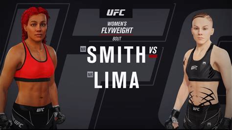 Ufc 4 Female My Career Debut Maya Smith Youtube