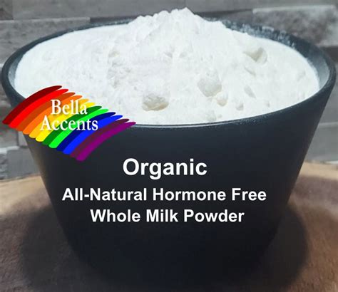 Whole Milk Powder All-natural Organic Hormone Free Dairy - Etsy