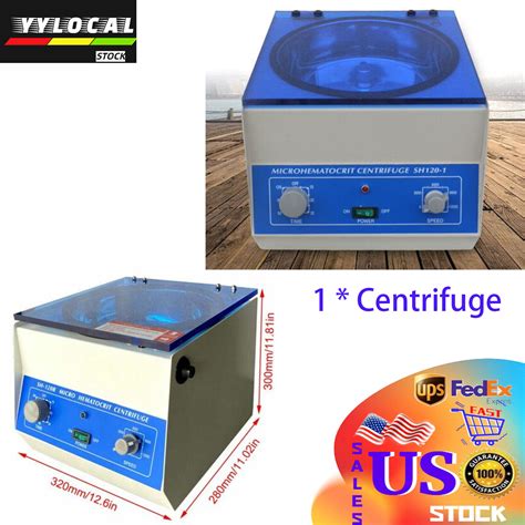 Buy 100w 110v Lab Centrifuge Hematocrit High Speed Electric Digital